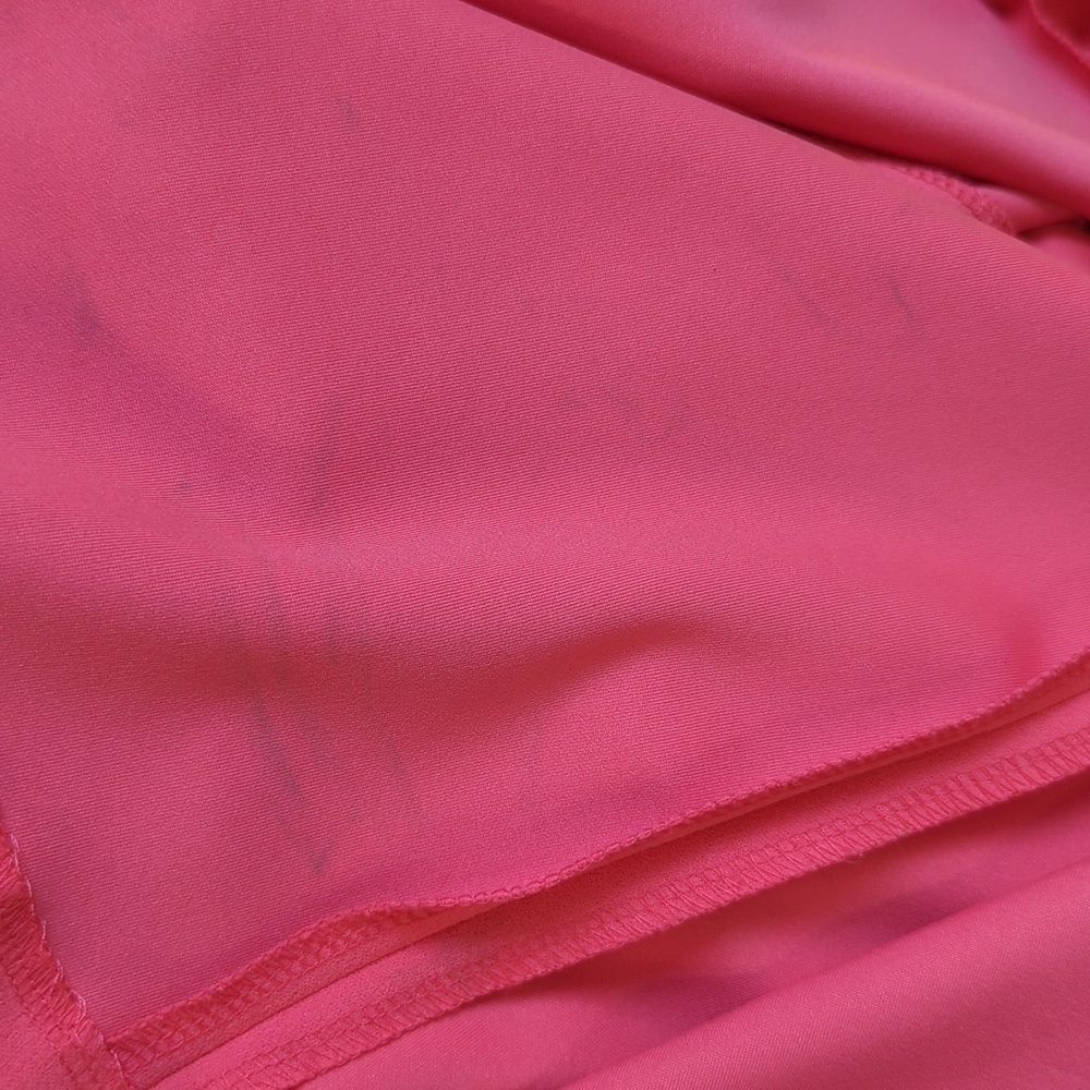 Calvin Klein Button Shoulder A Line Dress Coral 6 preppy business casual party - Picture 8 of 8
